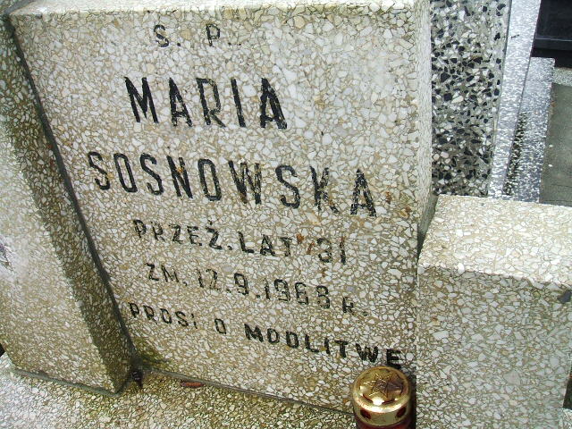 Grób Maria Sosnowska