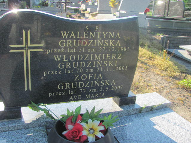 Włodzimierz Grudziński Kalisz św. Józefa Tyniecki 0302 - Grobonet - Wyszukiwarka osób pochowanych