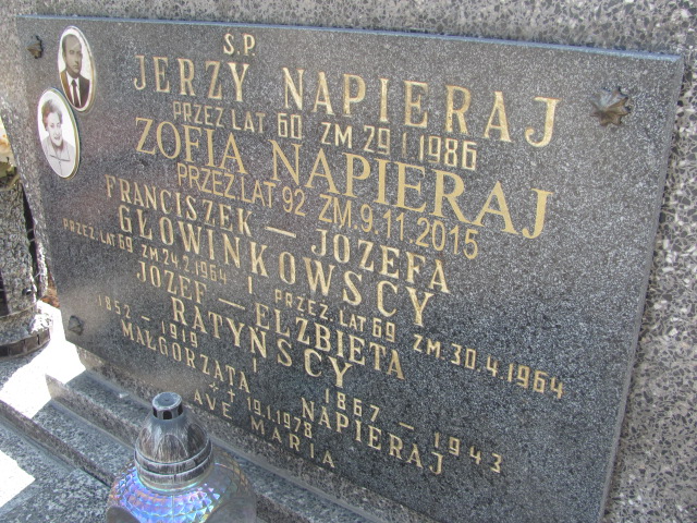 Jerzy Napieraj 1925 Kalisz św. Józefa Tyniecki 0302 - Grobonet - Wyszukiwarka osób pochowanych