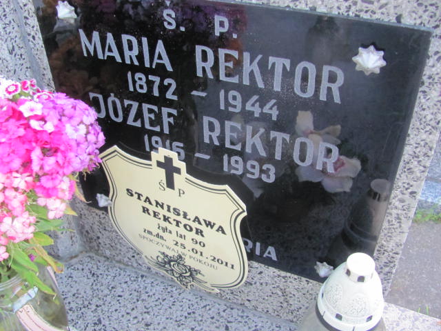 Stanisława Rektor 1920 Kalisz św. Józefa Tyniecki 0302 - Grobonet - Wyszukiwarka osób pochowanych