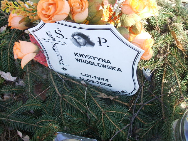 Grób Krystyna Wróblewska