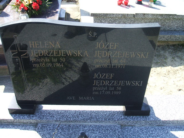 Józef Jędrzejwski Kalisz św. Józefa Tyniecki 0302 - Grobonet - Wyszukiwarka osób pochowanych