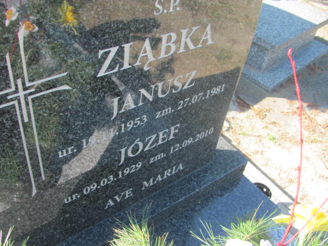 Grób Józef Ziąbka