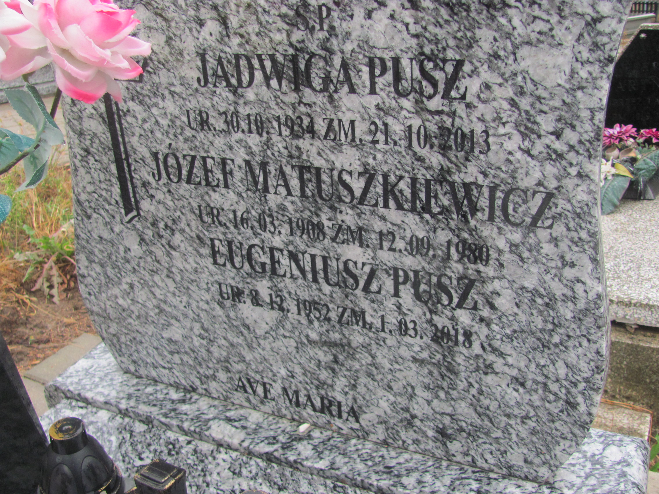 Grób Józef Matuszkiewicz
