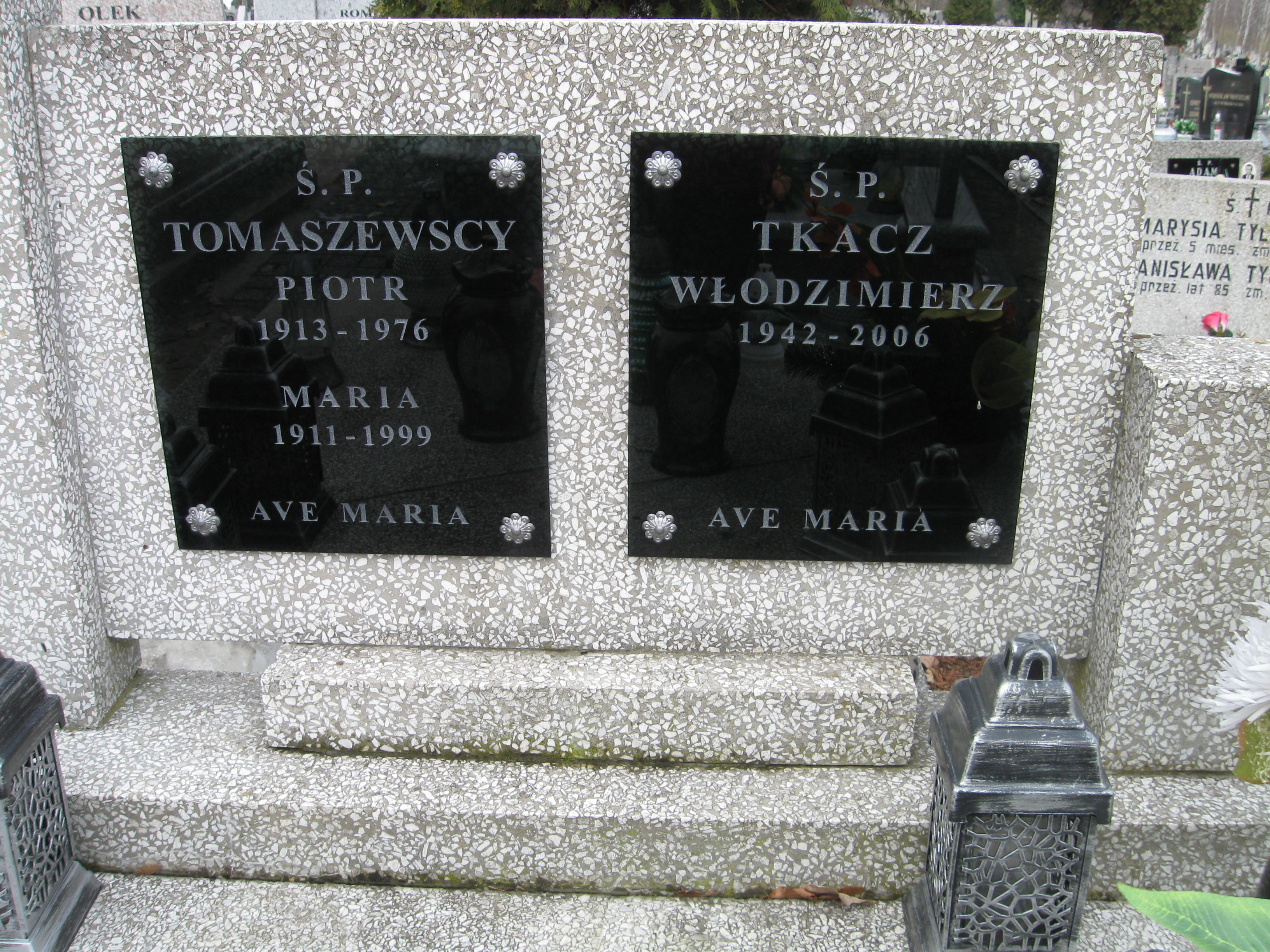 Włodzimierz Tkacz 1942 Kalisz św. Józefa Tyniecki 0302 - Grobonet - Wyszukiwarka osób pochowanych