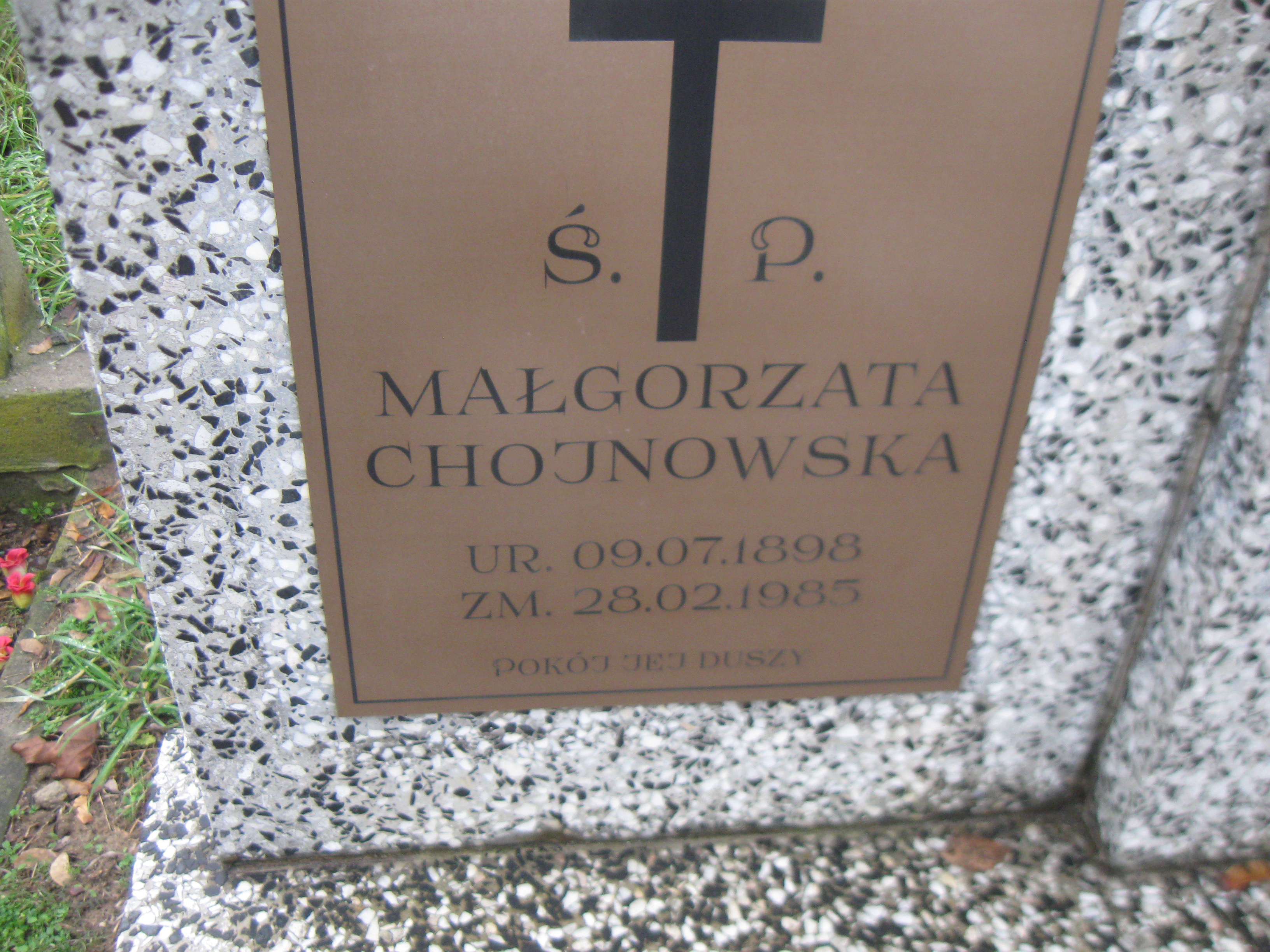 Grób Michał Chojnowski