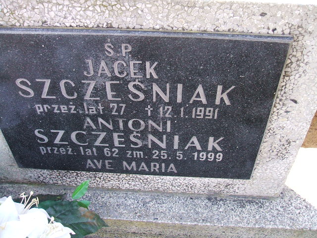 Antoni Szcześniak 1936 Kalisz św. Józefa Tyniecki 0302 - Grobonet - Wyszukiwarka osób pochowanych