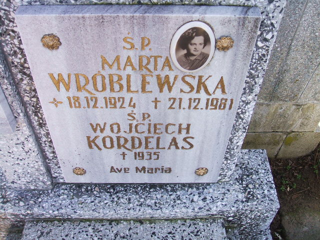 Marta Wróblewska 1924 Kalisz św. Józefa Tyniecki 0302 - Grobonet - Wyszukiwarka osób pochowanych