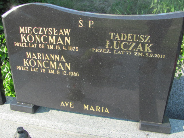 Teresa Łuczak 1939 Kalisz św. Józefa Tyniecki 0302 - Grobonet - Wyszukiwarka osób pochowanych