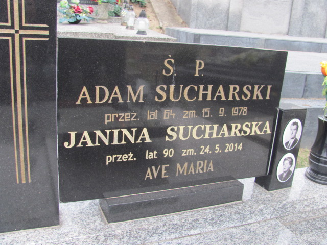 Janina Sucharska 1923 Kalisz św. Józefa Tyniecki 0302 - Grobonet - Wyszukiwarka osób pochowanych