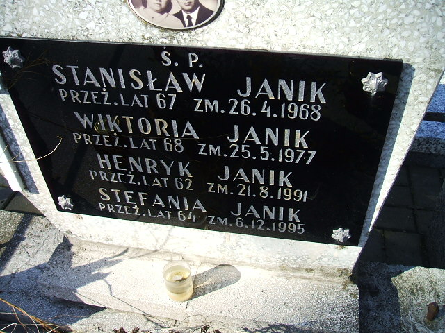 Wiktoria Janik Kalisz św. Józefa Tyniecki 0302 - Grobonet - Wyszukiwarka osób pochowanych