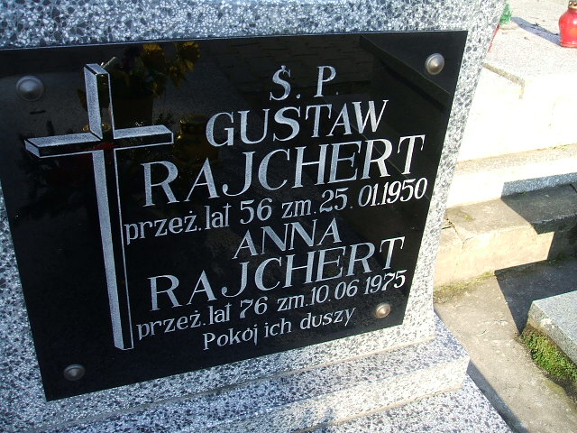 Anna Rajchert Kalisz św. Józefa Tyniecki 0302 - Grobonet - Wyszukiwarka osób pochowanych