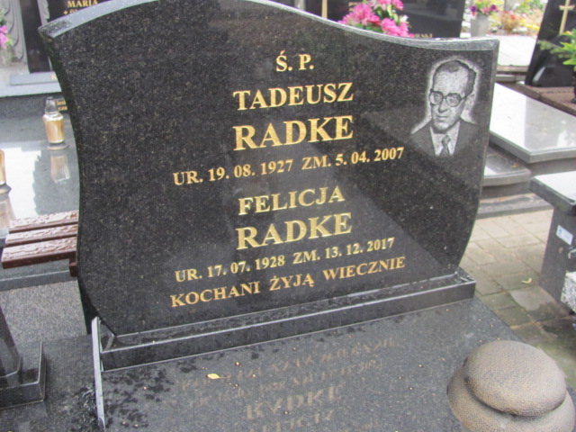 Tadeusz Radke 1927 Kalisz św. Józefa Tyniecki 0302 - Grobonet - Wyszukiwarka osób pochowanych