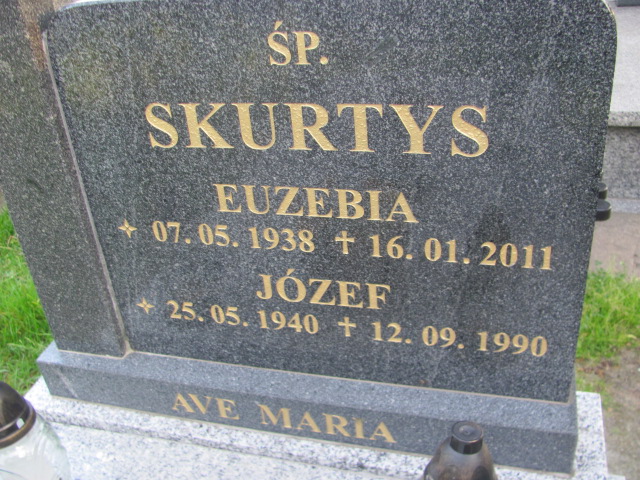 Józef Skurtys 1940 Kalisz św. Józefa Tyniecki 0302 - Grobonet - Wyszukiwarka osób pochowanych
