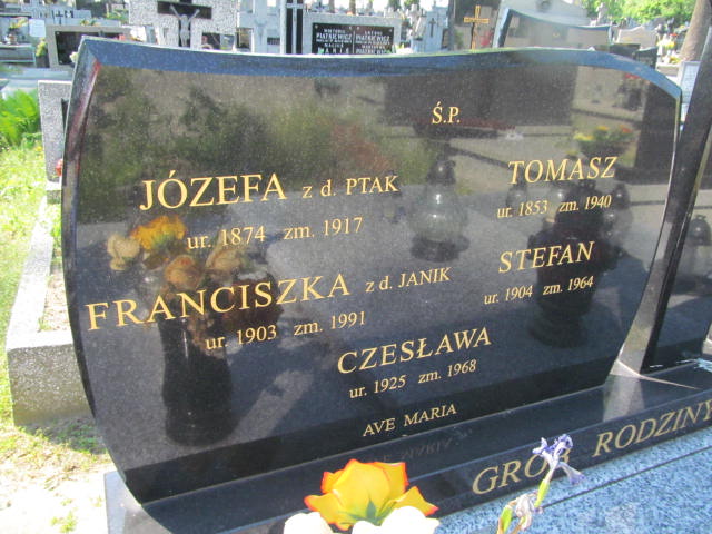 Maria Klusak 1933 Kalisz św. Józefa Tyniecki 0302 - Grobonet - Wyszukiwarka osób pochowanych