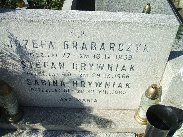 Jan Januszkiewicz 1951 Kalisz św. Józefa Tyniecki 0302 - Grobonet - Wyszukiwarka osób pochowanych