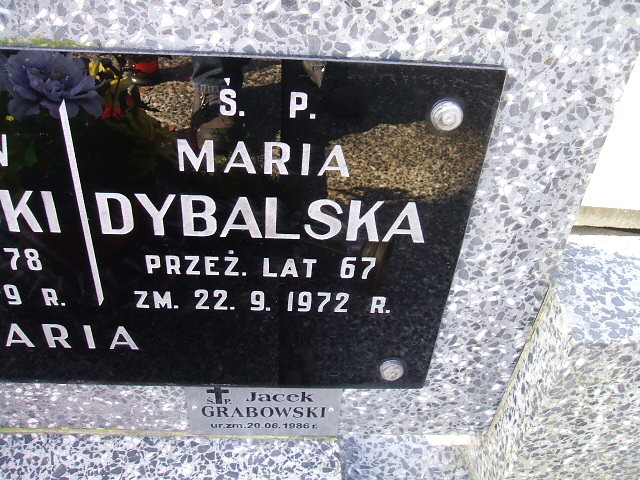 Bolesław Dybalski Kalisz św. Józefa Tyniecki 0302 - Grobonet - Wyszukiwarka osób pochowanych