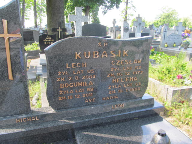 Bogumiła Kubasik 1942 Kalisz św. Józefa Tyniecki 0302 - Grobonet - Wyszukiwarka osób pochowanych