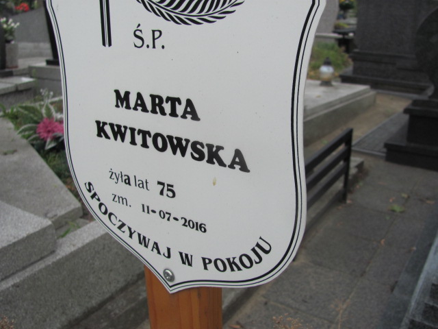 Grób Marta Kwitowska