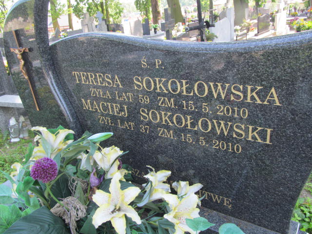 Maciej Sokołowski 1973 Kalisz św. Józefa Tyniecki 0302 - Grobonet - Wyszukiwarka osób pochowanych