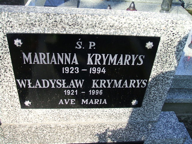 Sławoj Krymarys 1945 Kalisz św. Józefa Tyniecki 0302 - Grobonet - Wyszukiwarka osób pochowanych