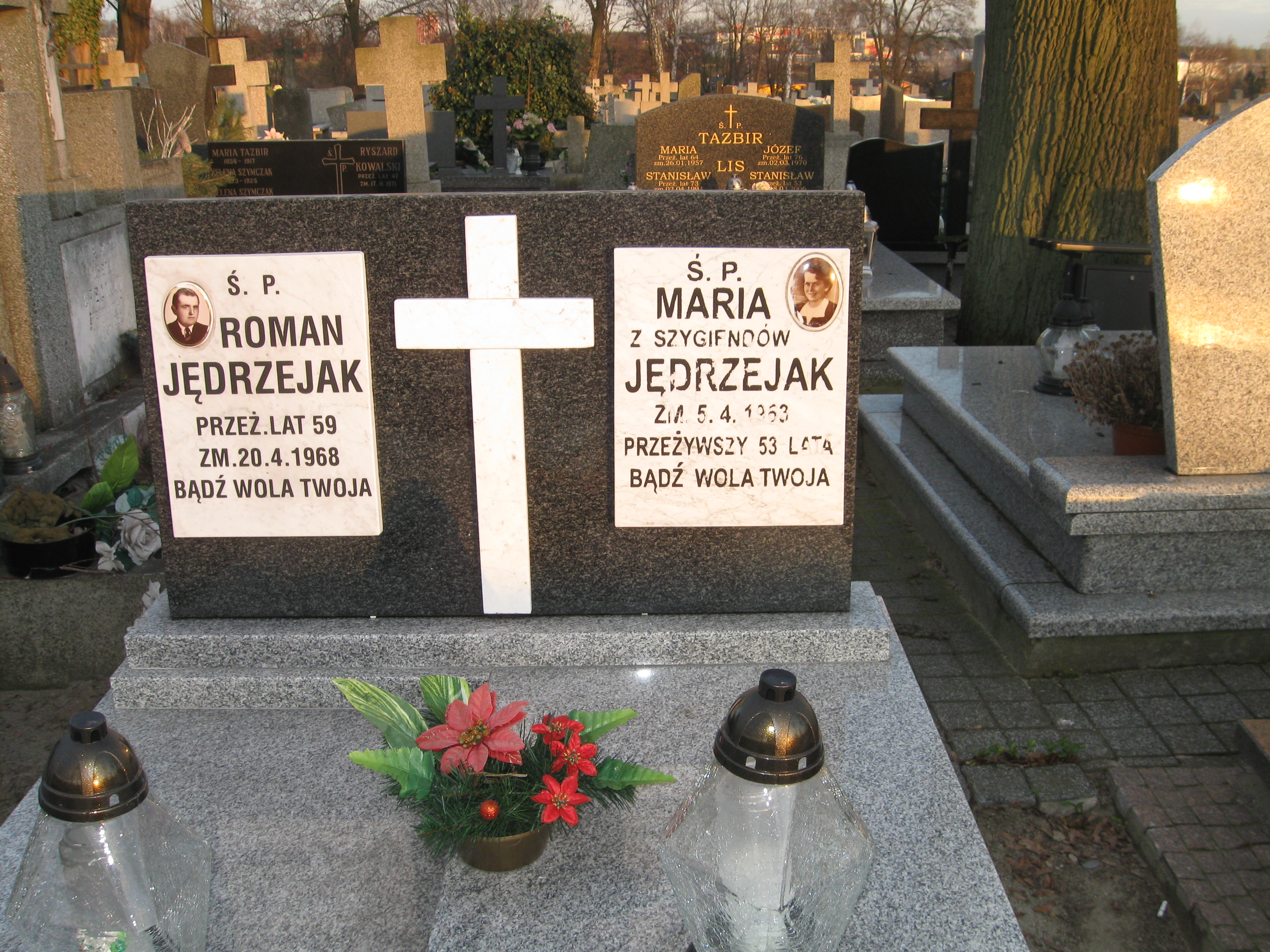 Maria Jędrzejak Kalisz św. Józefa Tyniecki 0302 - Grobonet - Wyszukiwarka osób pochowanych