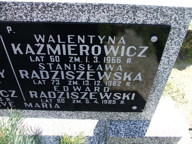 Edward Radziszewski Kalisz św. Józefa Tyniecki 0302 - Grobonet - Wyszukiwarka osób pochowanych