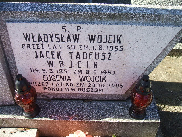 Jacek Tadeusz Wójcik 1951 Kalisz św. Józefa Tyniecki 0302 - Grobonet - Wyszukiwarka osób pochowanych