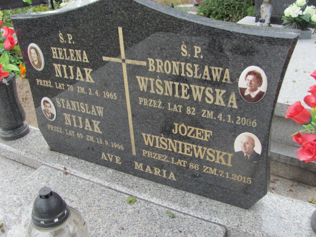 Józef Wiśniewski 1928 Kalisz św. Józefa Tyniecki 0302 - Grobonet - Wyszukiwarka osób pochowanych
