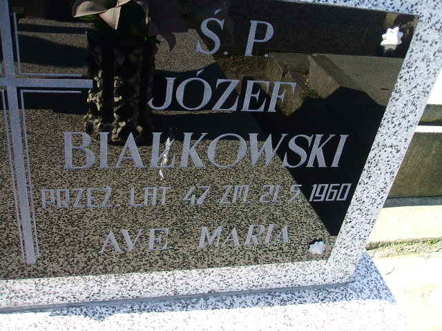 Józef Białkowski 1912 Kalisz św. Józefa Tyniecki 0302 - Grobonet - Wyszukiwarka osób pochowanych