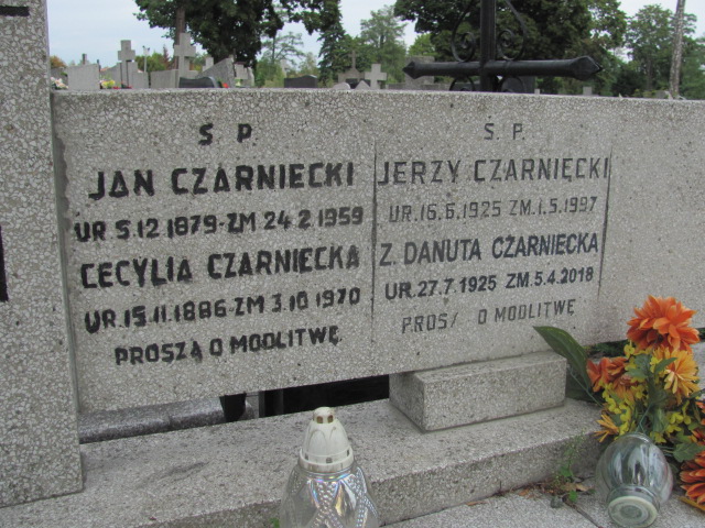 Zofia Czarniecka 1925 Kalisz św. Józefa Tyniecki 0302 - Grobonet - Wyszukiwarka osób pochowanych