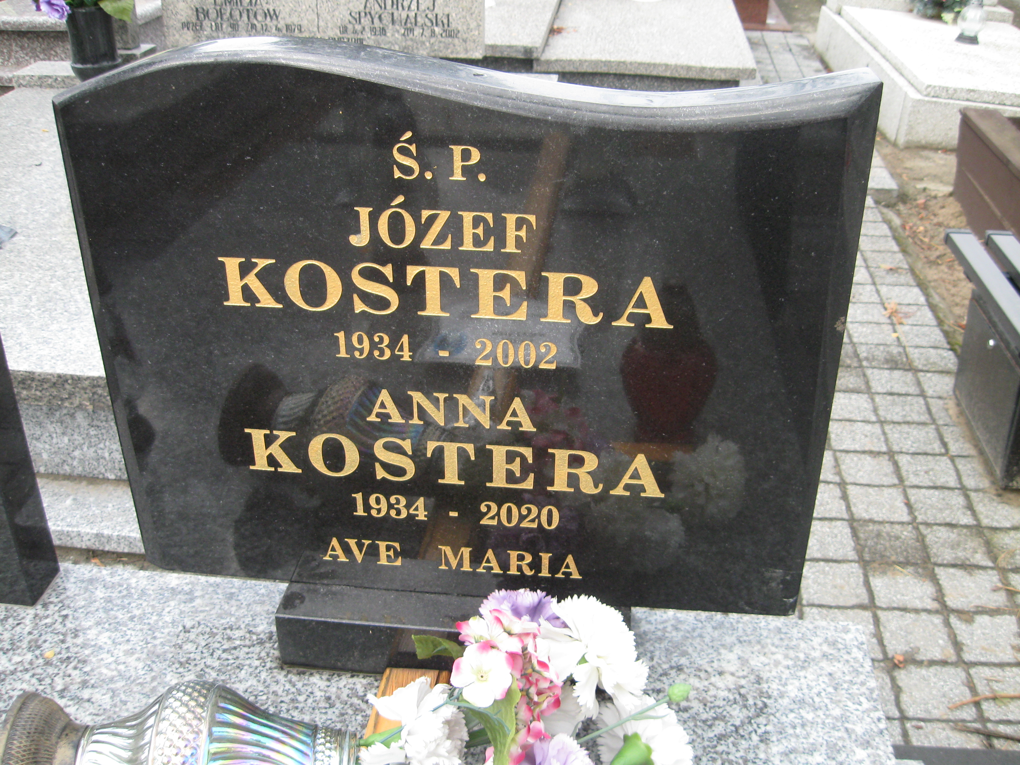 Anna Kostera 1934 Kalisz św. Józefa Tyniecki 0302 - Grobonet - Wyszukiwarka osób pochowanych