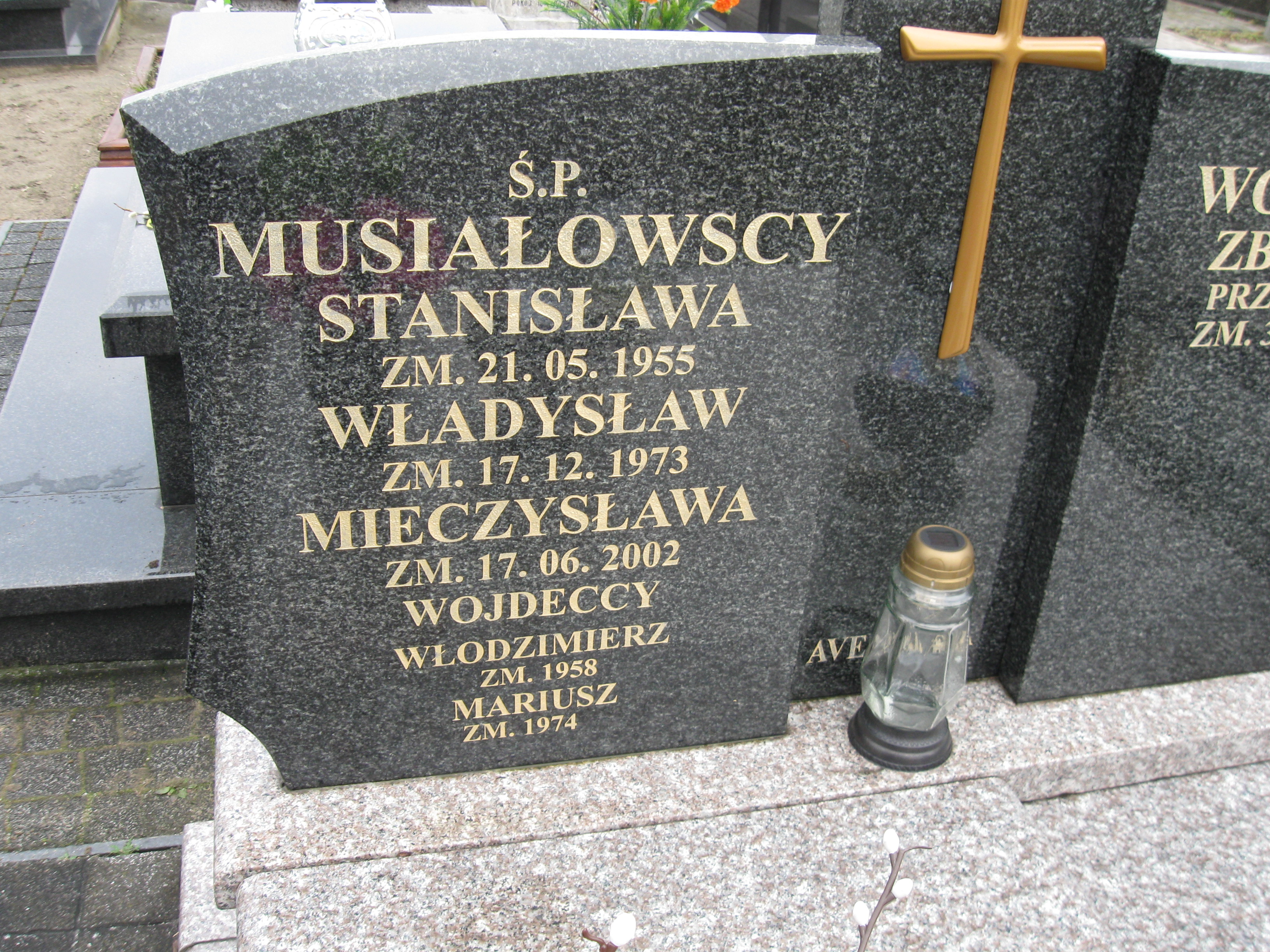 Mariusz Wojdecki 1974 Kalisz św. Józefa Tyniecki 0302 - Grobonet - Wyszukiwarka osób pochowanych