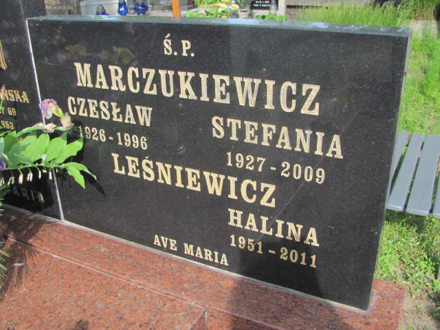 Halina Leśniewicz 1951 Kalisz św. Józefa Tyniecki 0302 - Grobonet - Wyszukiwarka osób pochowanych