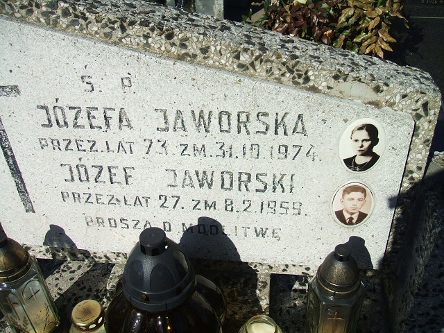 Józef Jaworski Kalisz św. Józefa Tyniecki 0302 - Grobonet - Wyszukiwarka osób pochowanych