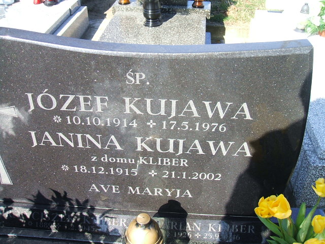 Janina Kujawa 1915 Kalisz św. Józefa Tyniecki 0302 - Grobonet - Wyszukiwarka osób pochowanych