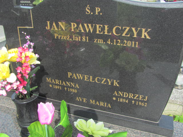 Aniela Pawełczyk 1934 Kalisz św. Józefa Tyniecki 0302 - Grobonet - Wyszukiwarka osób pochowanych