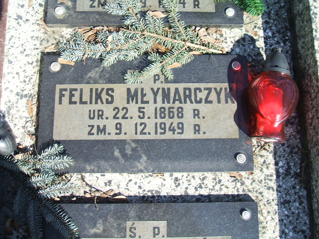 Feliks Młynarczyk 1868 Kalisz św. Józefa Tyniecki 0302 - Grobonet - Wyszukiwarka osób pochowanych