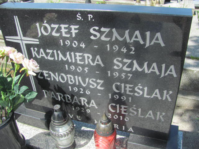 Barbara Cieślak 1929 Kalisz św. Józefa Tyniecki 0302 - Grobonet - Wyszukiwarka osób pochowanych