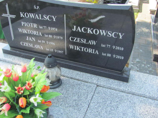 Wiktoria Jackowska 1922 Kalisz św. Józefa Tyniecki 0302 - Grobonet - Wyszukiwarka osób pochowanych