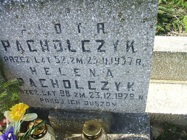 Helena Pacholczyk Kalisz św. Józefa Tyniecki 0302 - Grobonet - Wyszukiwarka osób pochowanych