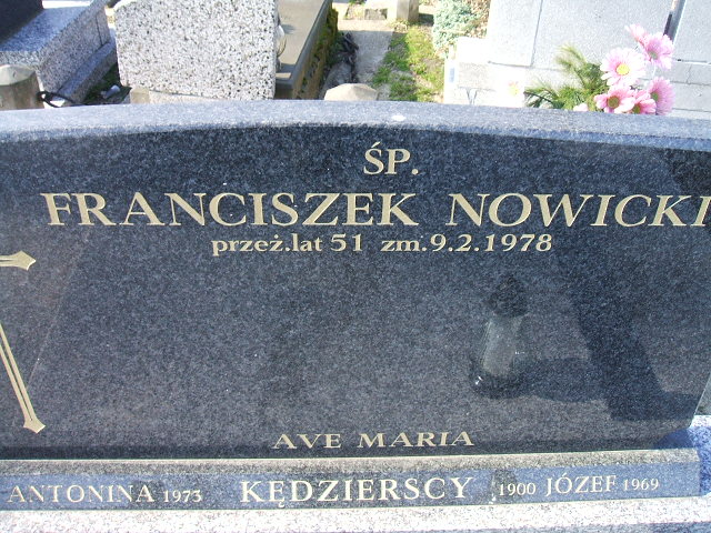 Józef Kędzierski 1900 Kalisz św. Józefa Tyniecki 0302 - Grobonet - Wyszukiwarka osób pochowanych