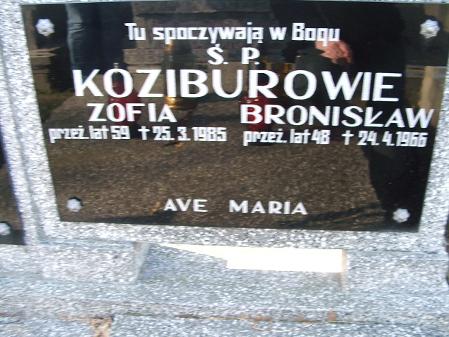 Grób Małgorzata Stradomska
