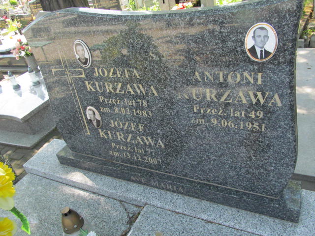 Józefa Kurzawa Kalisz św. Józefa Tyniecki 0302 - Grobonet - Wyszukiwarka osób pochowanych