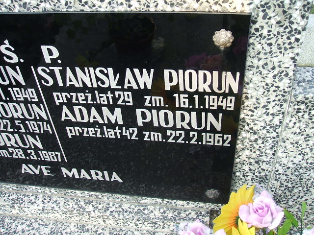 Marianna Piorun Kalisz św. Józefa Tyniecki 0302 - Grobonet - Wyszukiwarka osób pochowanych