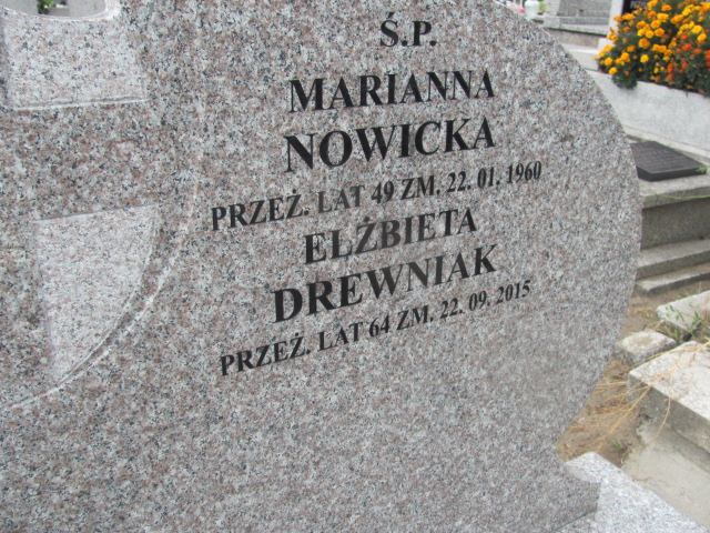 Elżbieta Drewniak 1951 Kalisz św. Józefa Tyniecki 0302 - Grobonet - Wyszukiwarka osób pochowanych