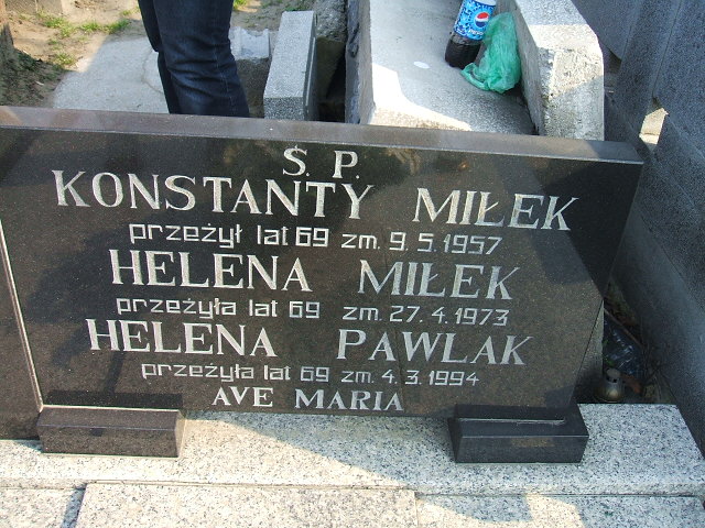 Grób Andrzej Załęczny