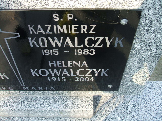 Krystyna Kowalczyk 1945 Kalisz św. Józefa Tyniecki 0302 - Grobonet - Wyszukiwarka osób pochowanych