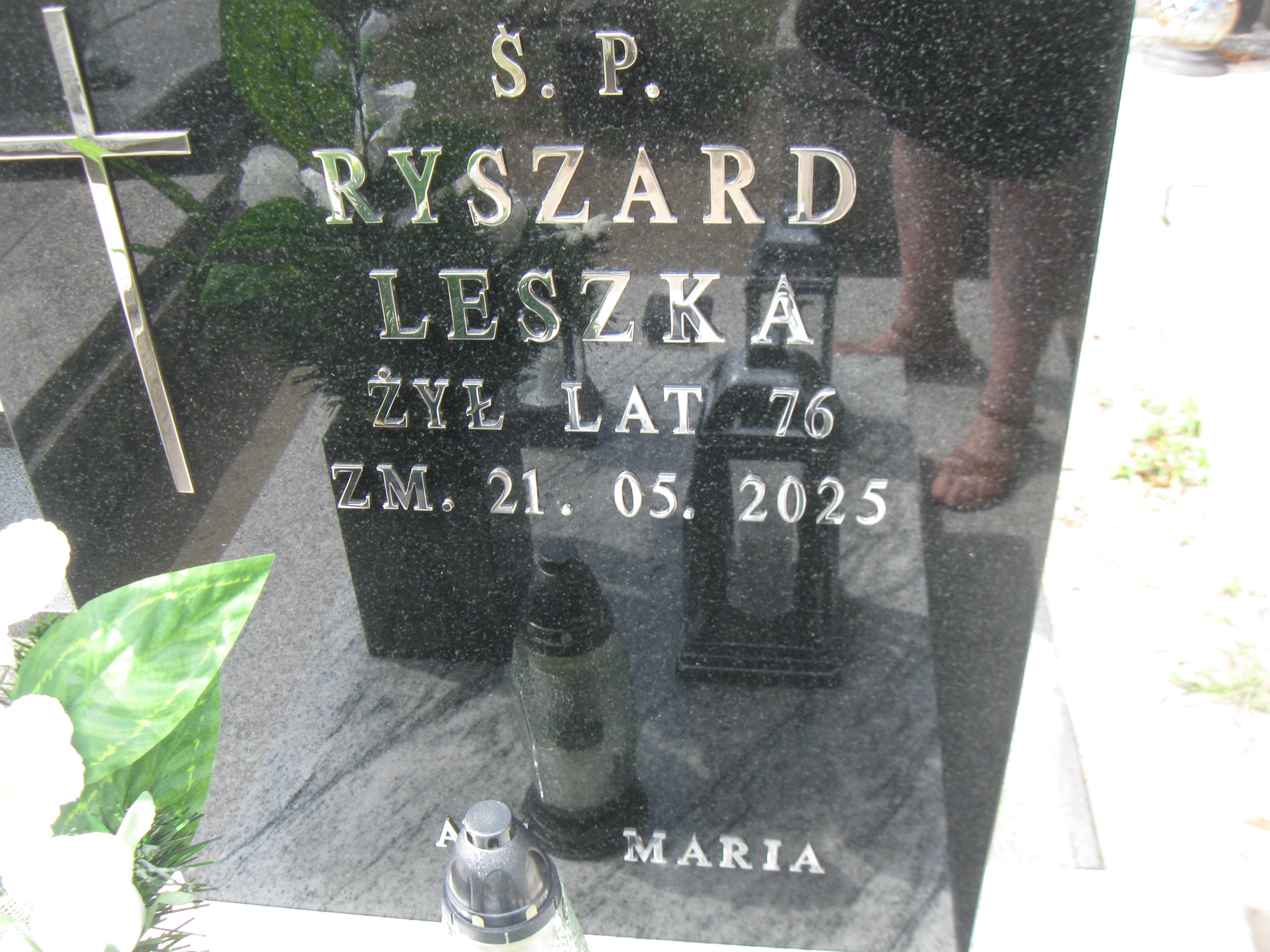 Ryszard Leszka 1948 Kalisz św. Józefa Tyniecki 0302 - Grobonet - Wyszukiwarka osób pochowanych