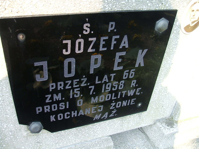 Stanisław Jopek Kalisz św. Józefa Tyniecki 0302 - Grobonet - Wyszukiwarka osób pochowanych